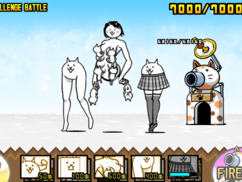 Tải The Battle Cats Hack (Full Unlocked All Cats, Max Level) v14.6.0 3 Nhiều mèo đa dạng trong The Battle Cats Hack