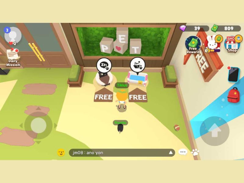 Tải Hack Play Together VNG (Full Tiền, 99999 Kim Cương) v2.18.1 3 Tận hưởng ngôi nhà và thú cưng của riêng mình trong Play Together VNG