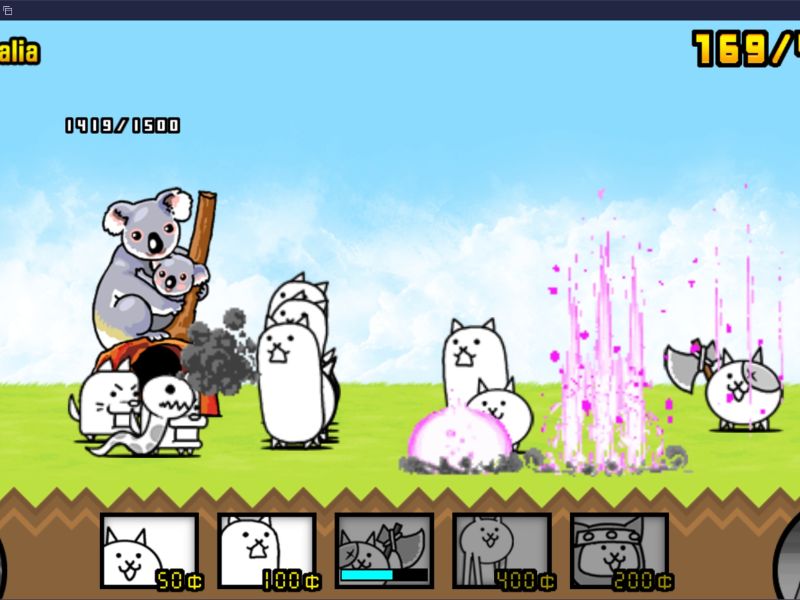 Tải The Battle Cats Hack (Full Unlocked All Cats, Max Level) v14.6.0 2 Tiêu diệt kẻ thù xâm lược trong The Battle Cats Hack