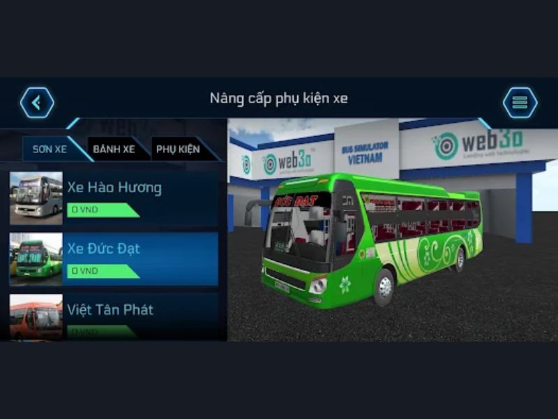 Tải Bus Simulator Vietnam APK (Mod Bản Đầy Đủ) v9.3.6 2 Bộ sưu tập xe siêu độc đáo trong Bus Simulator Vietnam Mod Apk