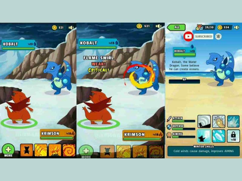 Tải Dynamons World Hack (Vô Hạn Tiền, Kim Cương, Bất Tử, Full Pokemon, Max Level) v1.11.72 2 Cốt truyện kỳ thú trong Dynamons World Hack