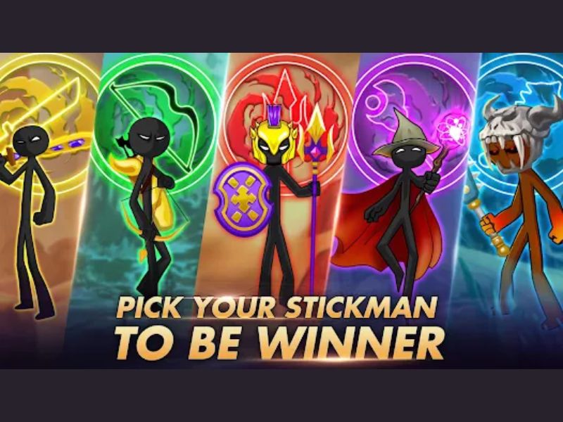 Tải Hack Người Que Đại Chiến (Vô Hạn Kim Cương) v4.3.4 2 Đa dạng các nhân vật trong Hack Người Que Đại Chiến