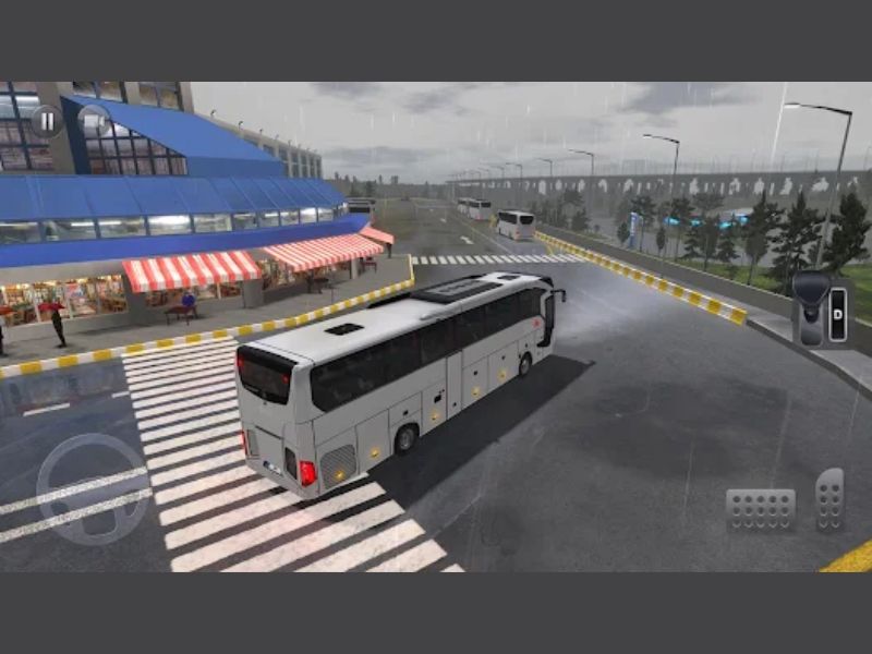 Điều Khiển Xe Đi Theo Tuyến Đường Trong Bus Simulator Ultimate Mod Apk