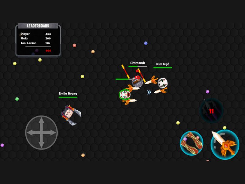 Tải EvoWars io Hack (Vô Hạn Tiền, Kim Cương) v2.0.134 2 Lối chơi đơn giản trong Evowars Io Hack