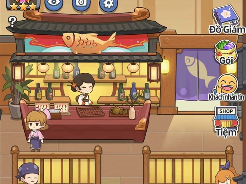 Tải Hack Tiệm Sushi Mơ Ước (Full Tiền, Kim Cương) v4.10.7 2 Mô phỏng quản lý tiệm Sushi trong Hack Tiệm Sushi Mơ Ước