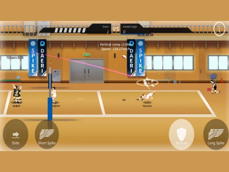 Tải Hack The Spike Volleyball Story (Vô Hạn Tiền, Cầu Thủ) v6.2.122 2 Tham gia các trận bóng chuyền siêu hấp dẫn trong Hack The Spike Volleyball Story