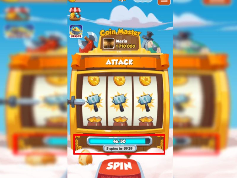 Tải Hack Coin Master (Full Tiền, Vô Hạn Spin) v3.5.2240 3 Thử vận may cùng vòng quay may mắn trong Hack Coin Master