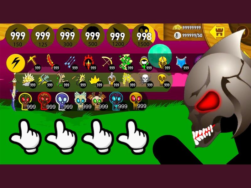 Tải Stick War Legacy Hack (99999 Kim Cương, Vô Hạn Tất Cả) v2023.5.1885 4 Tính Năng MOD Nổi Bật Tại Stick War Legacy Hack