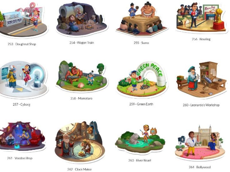 Tải Hack Coin Master (Full Tiền, Vô Hạn Spin) v3.5.2240 2 Xây dựng đảo hoang trong Hack Coin Master