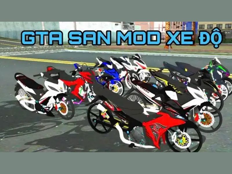 Tải Gta San Mod Xe Độ APK v2.11.277 Mới Nhất Cho Android 4 Xe độ Việt Nam trong Gta San Mod Xe Độ