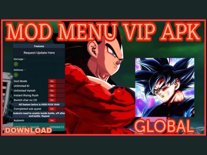 Tải Dragon Ball Legends MOD APK (MOD Menu, Vô Hạn Tiền, 1 Hit) V6.11.1 3 Dragon Ball Legends Apk mod menu