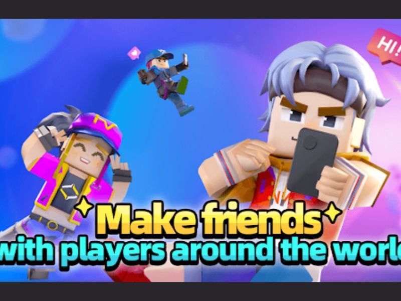 Hack Blockman Go có hệ thống trò chuyện khắp 5 châu