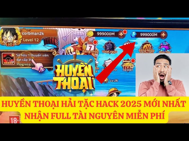 Tải Hack Huyền Thoại Hải Tặc (Menu, Full Tướng, Vô Hạn Tiền, Kim Cương) V1.0.5 4 Hack Huyền Thoại Hải Tặc full tướng