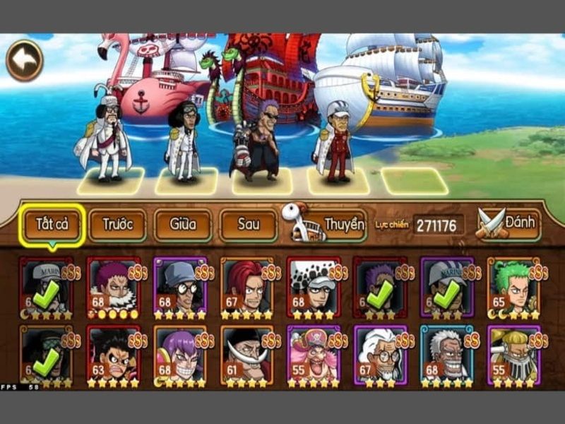 Tải Hack Huyền Thoại Hải Tặc (Menu, Full Tướng, Vô Hạn Tiền, Kim Cương) V1.0.5 2 Hack Huyền Thoại Hải Tặc là game kết hợp chiến thuật và thẻ bài