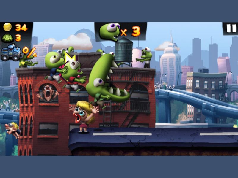 Tải Zombie Tsunami Hack (Full Tất Cả, Bất Tử) V4.6.7 2 Lối chơi Zombie Tsunami Hack cực kì vui nhộn