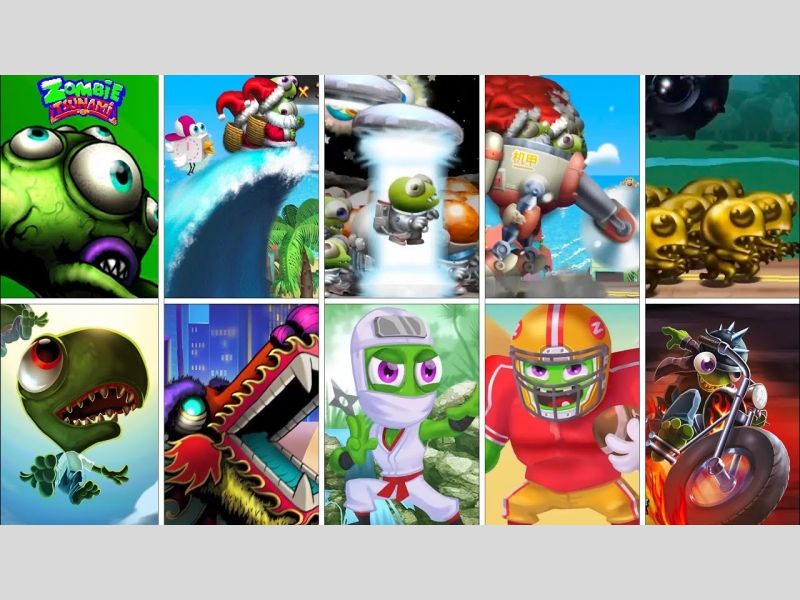 Tải Zombie Tsunami Hack (Full Tất Cả, Bất Tử) V4.6.7 4 Zombie Tsunami Hack mở khóa tất cả vật phẩm