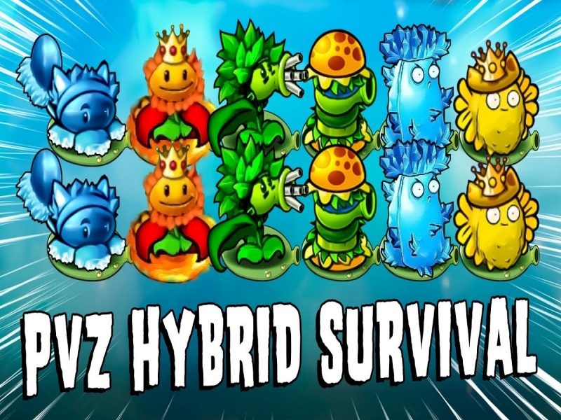 Tải Pvz Hybrid Hack Apk (Menu, Vô Hạn Mặt Trời) v3.12.0 2 Cơ chế lai tạo thực vật đột biến trong Pvz Hybrid