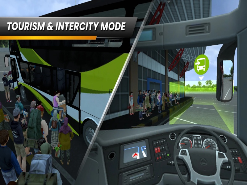 Tải Bus Simulator Indonesia Mod Apk (Full Tiền, Xe Việt Nam) v4.4.1 3 Trải nghiệm giao thông bản địa chân thực trong Bus Simulator Indonesia Mod Apk