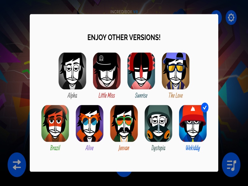 Kh&aacute;m ph&aacute; 9 thể loại nhạc kh&aacute;c nhau Trong Bản Incredibox Mod